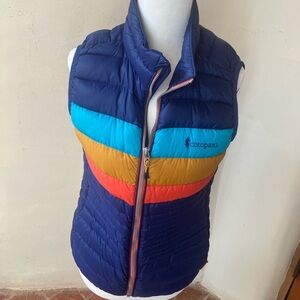 Cotopaxi Colorful Striped Vest